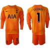 Oficiální Fotbalový Dres Brankářské s Dlouhý Rukáv Tottenham Hotspur LLORIS 1 Orange 2022-23 pro Děti